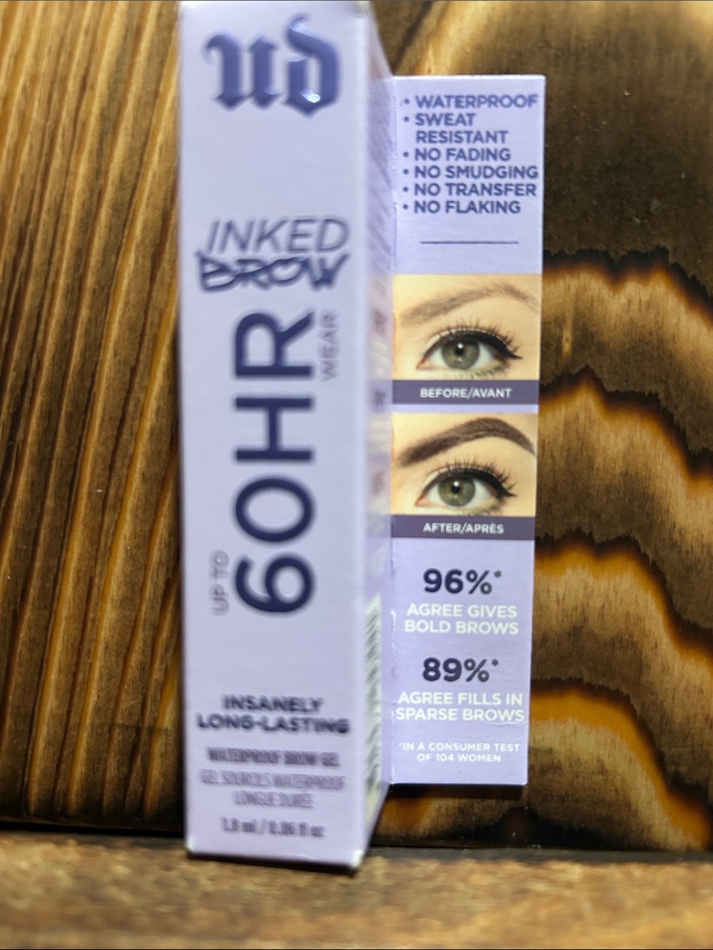 Urban Decay Inked Brow Waterproof Brow Gel - Lavender Purple Tint